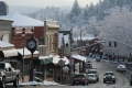 Main Street in Snow, downtown Grass Valley