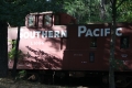 Rail car at the Nevada County Traction Company